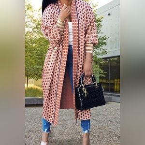 Long Cardigan for Women Lightweight Open Front Jacket Coat/Duster Size XL